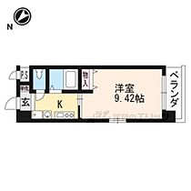 滋賀県大津市島の関（賃貸マンション1K・4階・26.23㎡） その2