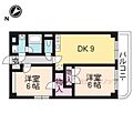 ヴィラージュ4階6.6万円