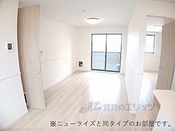 近江鉄道近江本線 水口駅 徒歩26分の賃貸アパート 2階2LDKのリビング/ダイニング