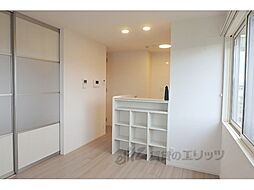 JR草津線 手原駅 徒歩26分の賃貸アパート 3階1LDKのリビング/ダイニング