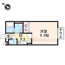 JR草津線 三雲駅 バス20分 里北脇下車 徒歩6分の賃貸アパート