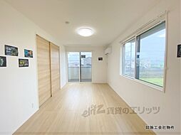 京阪石山坂本線 唐橋前駅 徒歩10分の賃貸アパート 3階2LDKのリビング/ダイニング