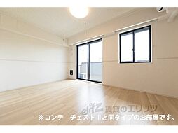 JR東海道・山陽本線 近江八幡駅 徒歩27分の賃貸アパート 3階1LDKのリビング/ダイニング