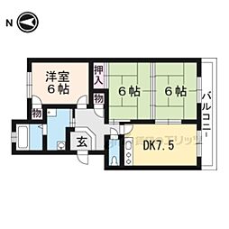 フェリカ葉山 3DKの間取図画像
