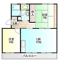 若宮ハイツ 302 ｜ 神奈川県小田原市扇町１丁目（賃貸マンション2LDK・3階・52.99㎡） その2