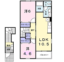 エス・テュエールＢ 202 ｜ 神奈川県小田原市高田171（賃貸アパート2LDK・2階・51.67㎡） その2