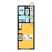 神奈川県小田原市城山２丁目（賃貸アパート1R・1階・27.40㎡） その2