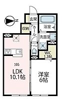 神奈川県小田原市浜町２丁目（賃貸アパート1LDK・1階・40.12㎡） その2