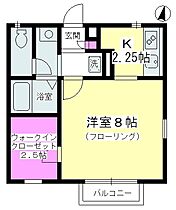 グランドゥール富水 201 ｜ 神奈川県小田原市堀之内（賃貸アパート1K・2階・29.81㎡） その2