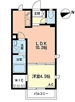 神奈川県小田原市荻窪（賃貸アパート1LDK・1階・38.27㎡） その2