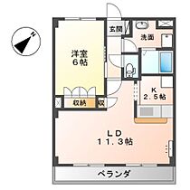 ポワール  ｜ 神奈川県小田原市栢山（賃貸マンション1LDK・2階・46.50㎡） その2