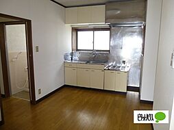 コーポ野地 B 1階3DKのリビング/ダイニング