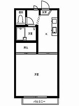 山形県山形市平清水2丁目（賃貸アパート1K・2階・24.70㎡） その2