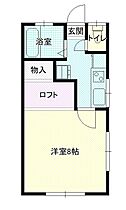 山形県山形市鳥居ケ丘（賃貸アパート1K・2階・28.09㎡） その2