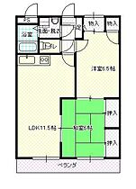 山形県山形市飯田西5丁目（賃貸マンション2LDK・2階・47.10㎡） その2