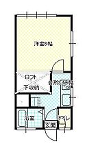 山形県山形市桜田西2丁目（賃貸アパート1K・2階・26.50㎡） その2