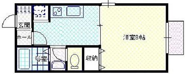 山形県山形市下条町3丁目(賃貸アパート1K・2階・30.03㎡)の写真 その2