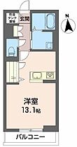 山形県山形市青田3丁目（賃貸マンション1R・3階・36.25㎡） その2