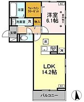 山形県山形市南二番町（賃貸アパート1LDK・3階・46.60㎡） その2