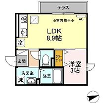 山形県山形市小姓町（賃貸アパート1LDK・3階・30.27㎡） その2