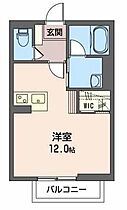 山形県山形市嶋南3丁目（賃貸アパート1R・1階・31.50㎡） その2