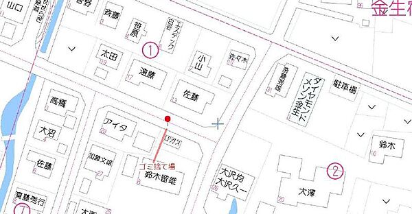 apartment 山形県上山市金生東1丁目
物件地図