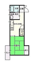 間取図画像 1DK