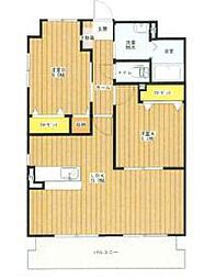LaSaisonClaire 2LDKの間取図画像