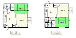 サニーコート 2DKの間取図画像