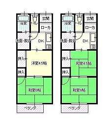 ハイツ清住 2Kの間取図画像