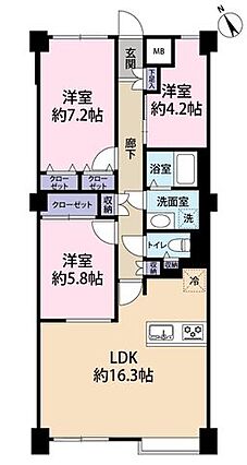 間取り図です