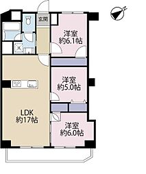 間取図画像 3LDK