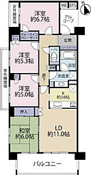 間取図画像 4LDK