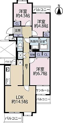 間取り図です