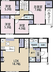 全1棟現場　キッチン横に嬉しいパントリー付き