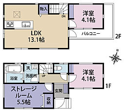 全1棟現場 明るい2階リビング