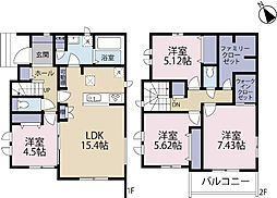 全1棟現場 2台分の駐車場付き