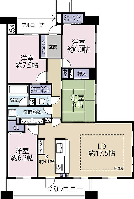 間取り図です