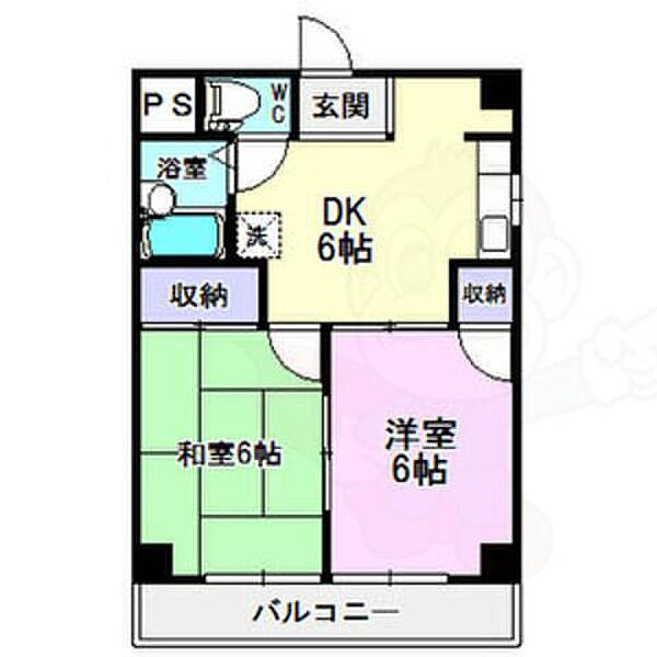 愛知県名古屋市中区栄１丁目(賃貸マンション2DK・5階・38.88㎡)の写真 その2