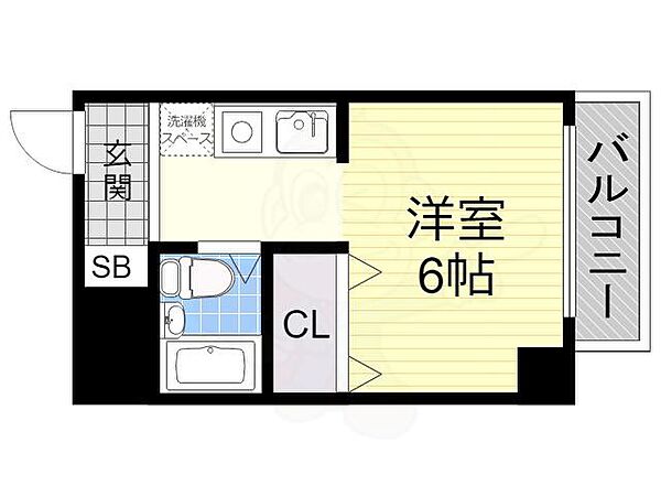 愛知県名古屋市熱田区大宝１丁目(賃貸マンション1K・6階・21.25㎡)の写真 その2