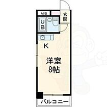 愛知県名古屋市瑞穂区彌富通２丁目24番（賃貸マンション1R・5階・16.39㎡） その2