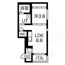 愛知県名古屋市熱田区八番２丁目（賃貸アパート1LDK・2階・32.20㎡） その2