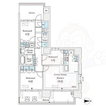 愛知県名古屋市中区丸の内２丁目（賃貸マンション3LDK・7階・69.40㎡） その2