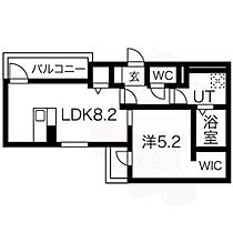 愛知県名古屋市中村区太閤５丁目（賃貸アパート1LDK・3階・36.90㎡） その2