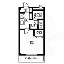 愛知県名古屋市昭和区山脇町１丁目（賃貸アパート1K・2階・24.84㎡） その2