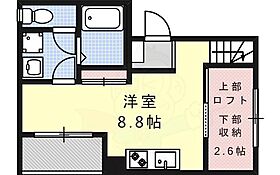 愛知県名古屋市南区港東通２丁目15番（賃貸アパート1R・2階・25.93㎡） その2