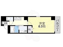 第94プロスパービル 1Kの間取図画像