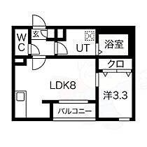 愛知県名古屋市南区観音町３丁目10番（賃貸アパート1LDK・1階・30.50㎡） その2