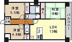 愛知県名古屋市昭和区福江１丁目2番1号（賃貸マンション3LDK・3階・66.51㎡） その2