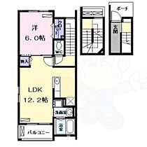 愛知県名古屋市中川区吉津２丁目310番2号（賃貸アパート1LDK・3階・53.34㎡） その2